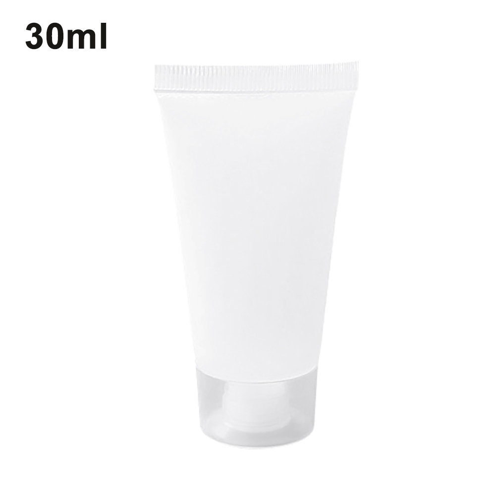 30/50ml Transparent Empty Cosmetics Hand Cream Lotion Squeeze Travel Bottle