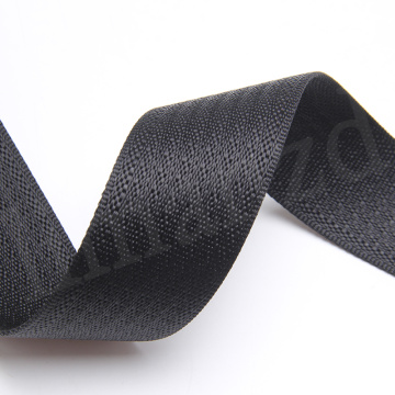 high quality black nylon seatbelt webbing car safety belt 46mm 10yards