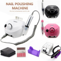 Nail Drill Machine 35000RPM Pro Manicure Machine Apparatus For Manicure Pedicure Kit Electric Nail File With Cutter Nail Tool