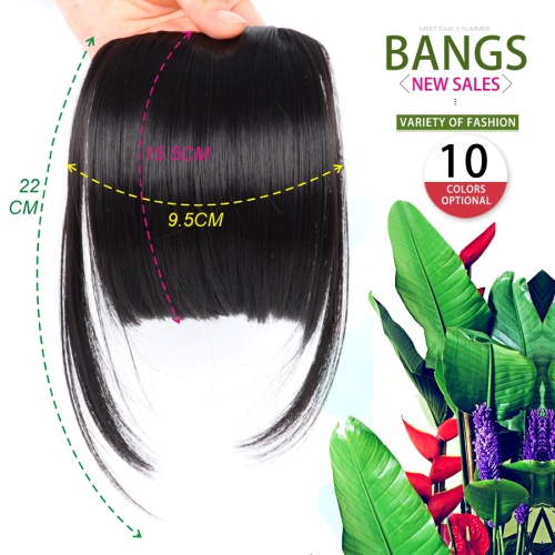 Synthetic Clip In Fringe Extension Fake Hair Fringe Supplier, Supply Various Synthetic Clip In Fringe Extension Fake Hair Fringe of High Quality
