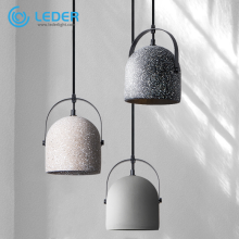LEDER Concrete Modern Pendant Light