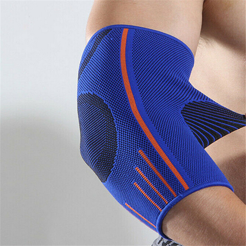 2020 Functional 1pc Elastic Stretch Elbow Arm Brace Support Pad Guard Compression Sleeve Tennis Bandage Elbow Knee Pads