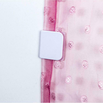 2pcs Shower Curtain Buckle Fixed Curtain Edge Shower Curtain Clips Exposure-proof Home Bathroom Tool