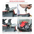 Motorcycle Phone Holder Electromobile Motor Mount 4-6.5 inch Phone Stand for electric cars, motorcycles
