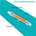 Dimmable Glass Tube COB LED R7S 78mm 118mm 15W 30W 40W Energy Saving Spotlight AC 220V R7S LED Bulb Replace 50W 90W Halogen Lamp