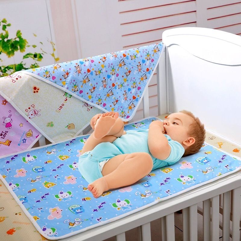 Newborn Infant Baby Washable Diaper Nappy Urine Mat Kid Waterproof Bedding Changing Pads Covers