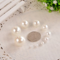 4/6/8/10/12/14/16mm pearl beads ABS loose Round Beads Craft For Fashion Jewelry Making white beige DIY Imitation Garment beads