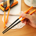Separable Travel Portable Folding Spoon Fork Chopsticks Plastic Cutlery Set Tableware Dinnerware Set