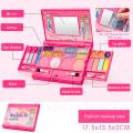 Princess Children's Makeup Cosmetics Playing Box Set Makeup Girl Toy Lipstick Eye Shadow Safe Non-toxic Kit For Over 3 Years Old