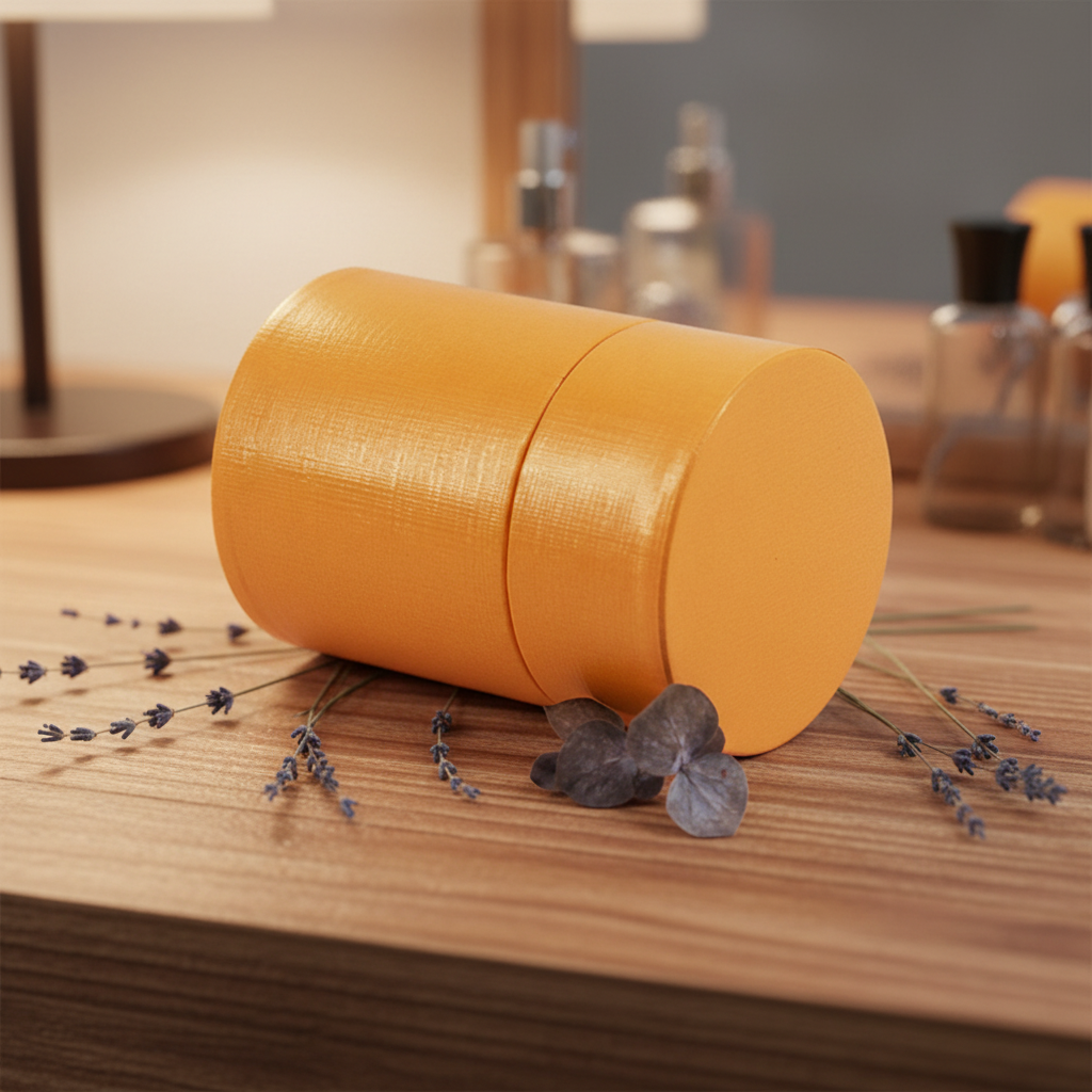 green paper tube for jewelry