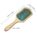 Paddle Bamboo Comb Wooden Bamboo Hair Brush Pin Hairbrush Scalp Massage Improve Hair Health Wood Paddle Detangling Comb