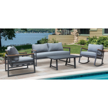 Outdoor Garden Aluminium Furniture Modern Sofa Set