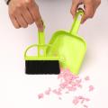 Hot Sale Fashion Product Mini Sleepwear Desktop Sweep Small Broom Dustpan Pet Cleaning Brush Pets Accessories Pet Grooming