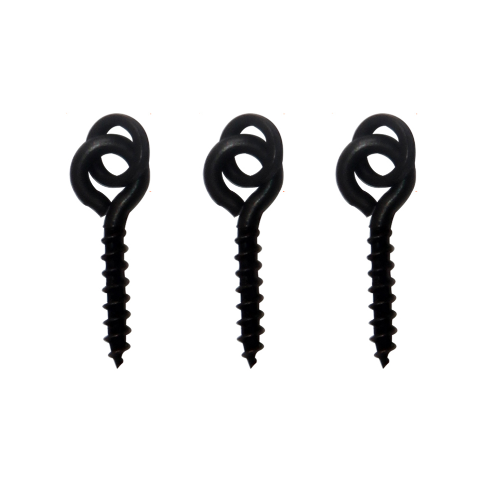 40Pcs Carp Fishing Tackle Including Carp Fishing Hook Sleeves Screw Peg With Ring Swivel Chod Rig Terminal Tackle Accessories