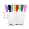 1 Set Magnetic Whiteboard Pen Erasable Marker Whiteboard 8 Colors Office Supplies School Stationery