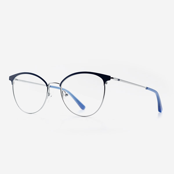 Club round Metal Women's Optical Frames 21M5023