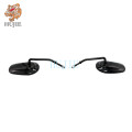 Universal Motorcycle Tapered Short Stem Rearview Mirror For 82-Later Cruiser Custom XL883C XL883N XL883L Sportster