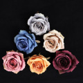 30pcs Artificial Flowers Silk Roses Head Christmas Decorations for Home Wedding Decorative Flowers Wreaths Bridal Accessories