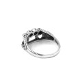 Fashion S925 Sterling Silver Knuckles Boxing Glove Skull Ring Classic Motor Biker Finger Ring For Mens Women SWR0950A