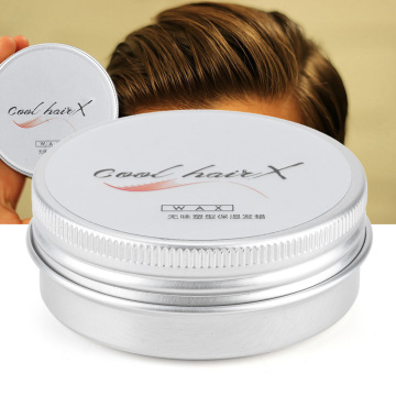 50g Natural Hair Wax Water Based Men Hair Styling Pomade Hair Strong Modeling Wax Cream Hairstyle Slicked Shiny Keep Wax