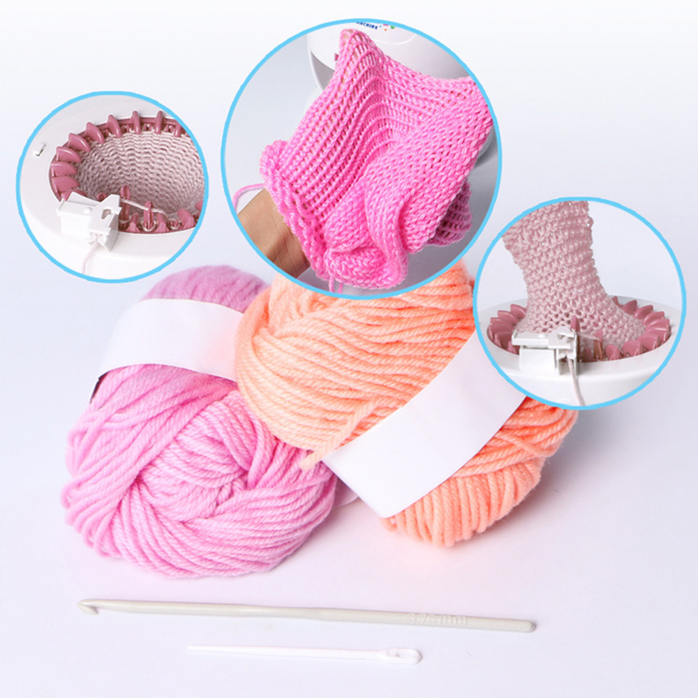 22/40/48 Needles Hand Knitting Machine For Lazy Man Knitting Scarf Sweater Machine Adult Children DIY Hat Socks Artifact