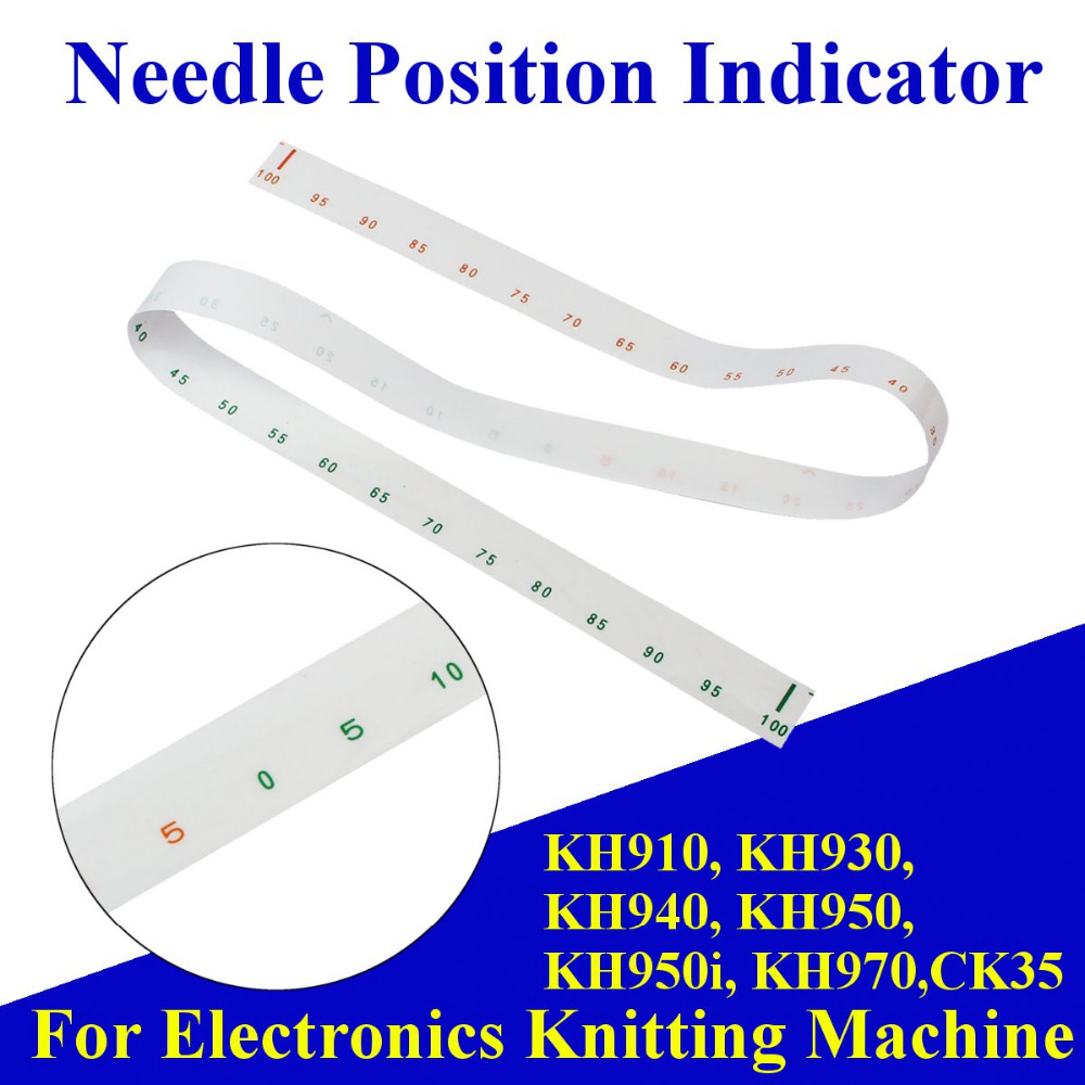 Sewing Needles Position Indicator Ruler for Brother For Electronics Knitting Machine KH940 KH950 KH970 CK35 Hand Tools