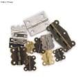 4-10 Pcs Metal Door Wooden Box Butt Hinges Model Home Furniture Jewelry Gift Handwork Accessories