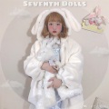 Autumn Winter Japanese Cute Lolita Coats Girls Kawaii Rabbit Ears Hooded Loose Plush Jackets Women Sweet Warm Jk Outwear Tops