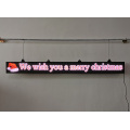 P5 LED Advertising Sign Outdoor Full Color Display 77"x8 ElectronicLED display Rolling message led sign for Business,Shop,Window