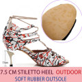 rubber 7.5cm heel