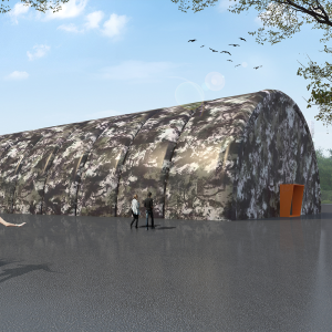 Heavy - Duty Defense Inflatable Bunker Inflatable Shelter