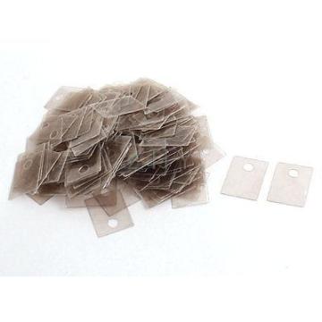 200Pcs 13mmx18mmx0.12mm Mica Insulator Sheet Replacement