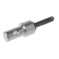 2 Round Pits 2 Slots Drill Bit Adapter For Electric Drill Convert to Earth Auger Head Connector Tool