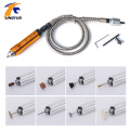 Tungfull Flexible Flex Dremel Rotary Tool Electric grinder flexible shaft extension line 6mm drill chuck engraving machine hose