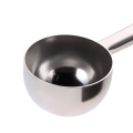 Stainless Steel Coffee Scoops Bag Seal Clip Milk Powder Flesh Tea Scoop Ice Cream Spoon Barista Cooking Tools Silver
