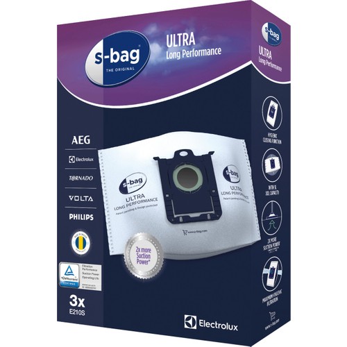 Philips & Elecrolux S-Bag Ultra Long Performance 5 Liter Cloth Dust Bag-Total 6 PCs-High quality