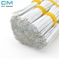 100PCS 24AWG 8CM Tin-Plated Breadboard PCB Solder Cable Fly Jumper Wire Cable Tin Conductor Wires 1007-24AWG Electrical Cable