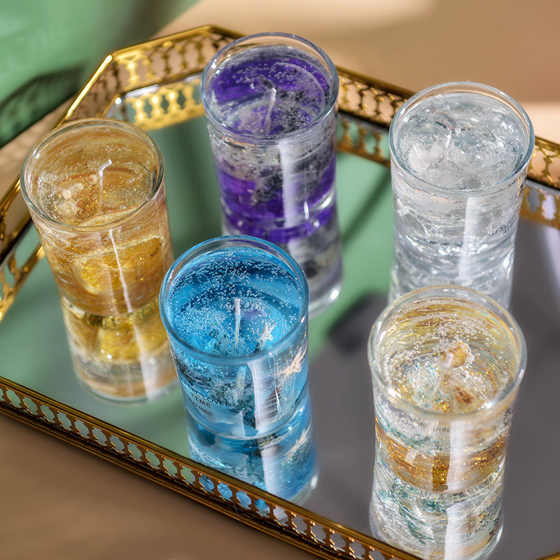 Decorative Gel Wax Candle