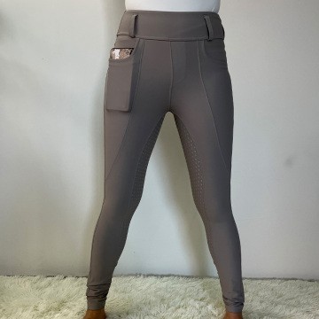 Popular XXS-XL Silicone Equestrian Riding Pants