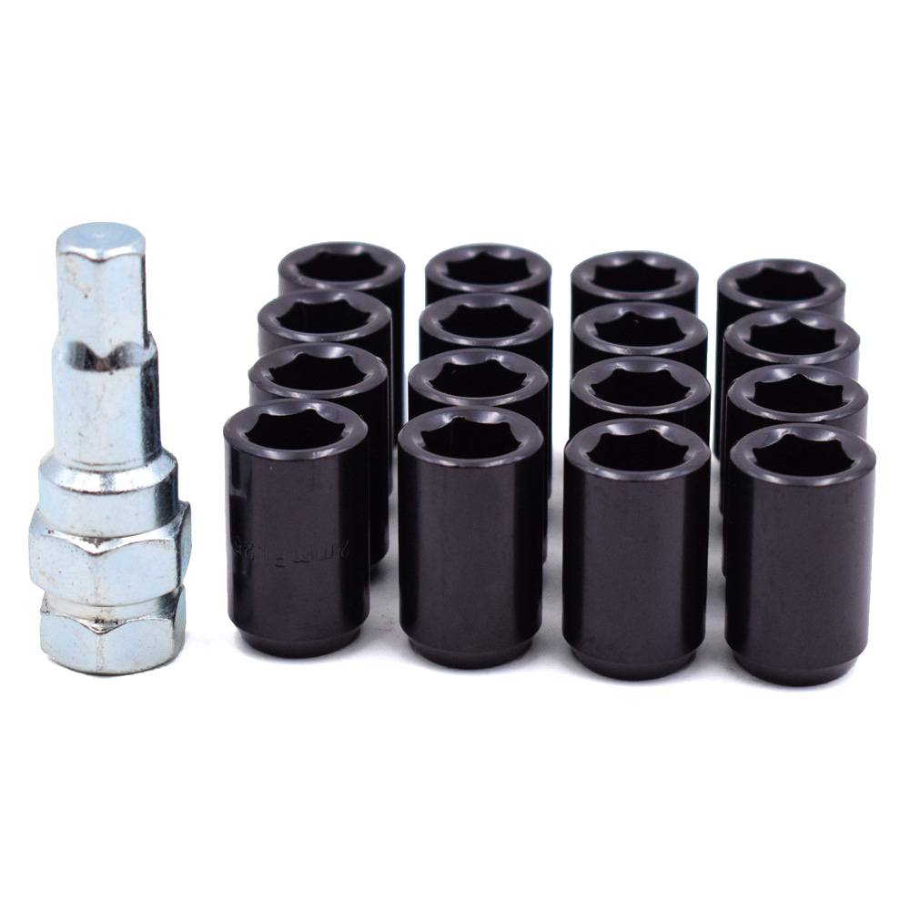 32mm 16pcs/set Racing Car Wheel Lug Nuts Wheel Rims Lug Nuts Car Accessories M12x1.5/1.25