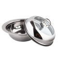 ChaoZhou stainless steel Flying saucer steamer pot