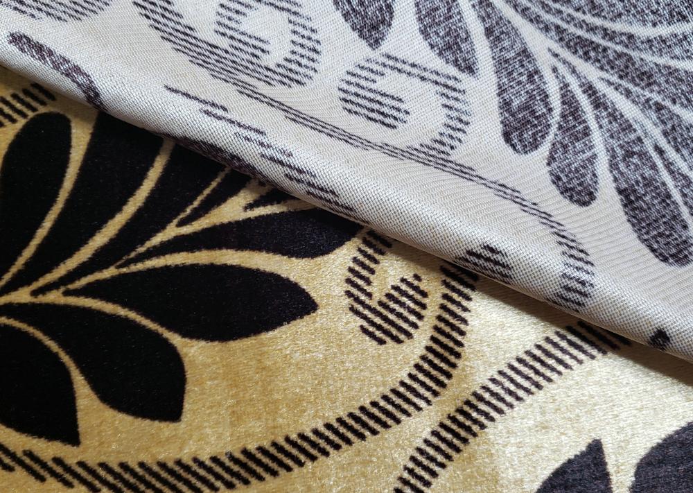Warp Knitting Velvet Upholstery Fabric Back
