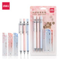 0.5mm Lovely Fresh Cherry Sakura Mechanical Pencil Set Student Automatic Pencil School Office Supply Escolar Papelaria