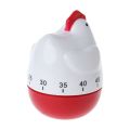 Cute Hen Shape Kitchen Cooking Timer Mechanical Countdown Clock Alarm Reminder Tool Home Decor