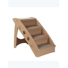 Dog Stairs Pet 3 Steps Stairs for Small Dog Cat Dog House Pet Ramp Ladder Anti-slip Removable Dogs Bed Pet Folding Stairs