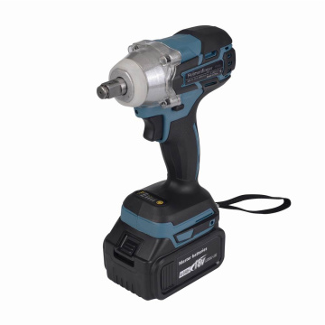 Electric Rechargeable Brushless Impact Wrench Cordless with one 18V 4.0Ah Lithium Battery