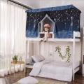 Student dormitory Dual-purpose Bed curtain mosquito net University dormitory Bunk beds Student mosquito curtain