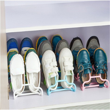 Creative 2PCS/Set Multi-Function Shelf Drying Rack Shoe Rack Stand Hanger Children Kids Shoes Hanging Storage Home Organizer