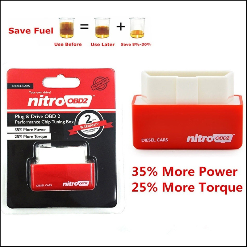 Fuel Save 15% Nitro Truck obd2 Eco Full Chip Hho Generator Camion oEcoOBD2 Economy Chip Tuning Box OBD Car Saver Eco For Cars