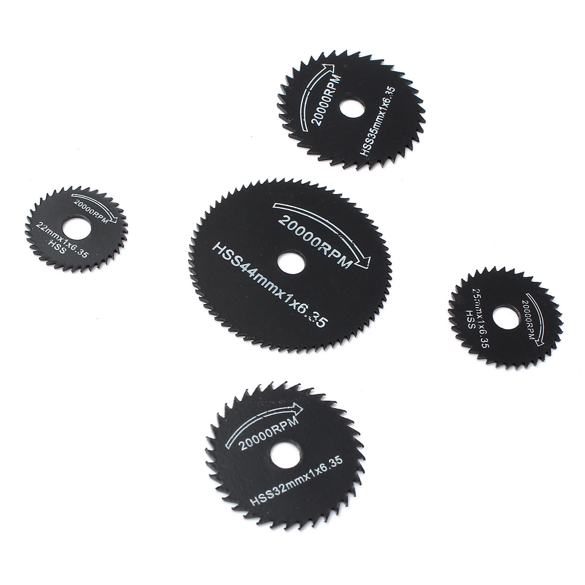 6/10Pcs Mini HSS Circular Saw Blade Rotary Tool For Dremel Metal Cutter Power Tool Wood Cutting Discs Drill Mandrel Cutoff 22-44